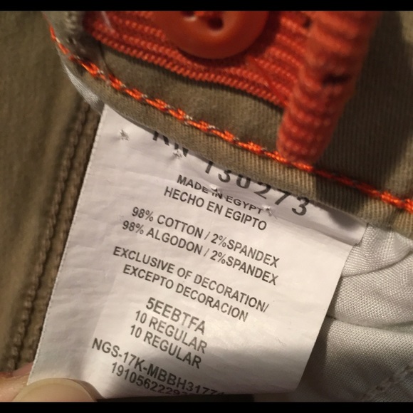 SOLD 🛑 Wrangler Boys Size 10 Regular Khaki Colored Pants - Picture 10 of 10